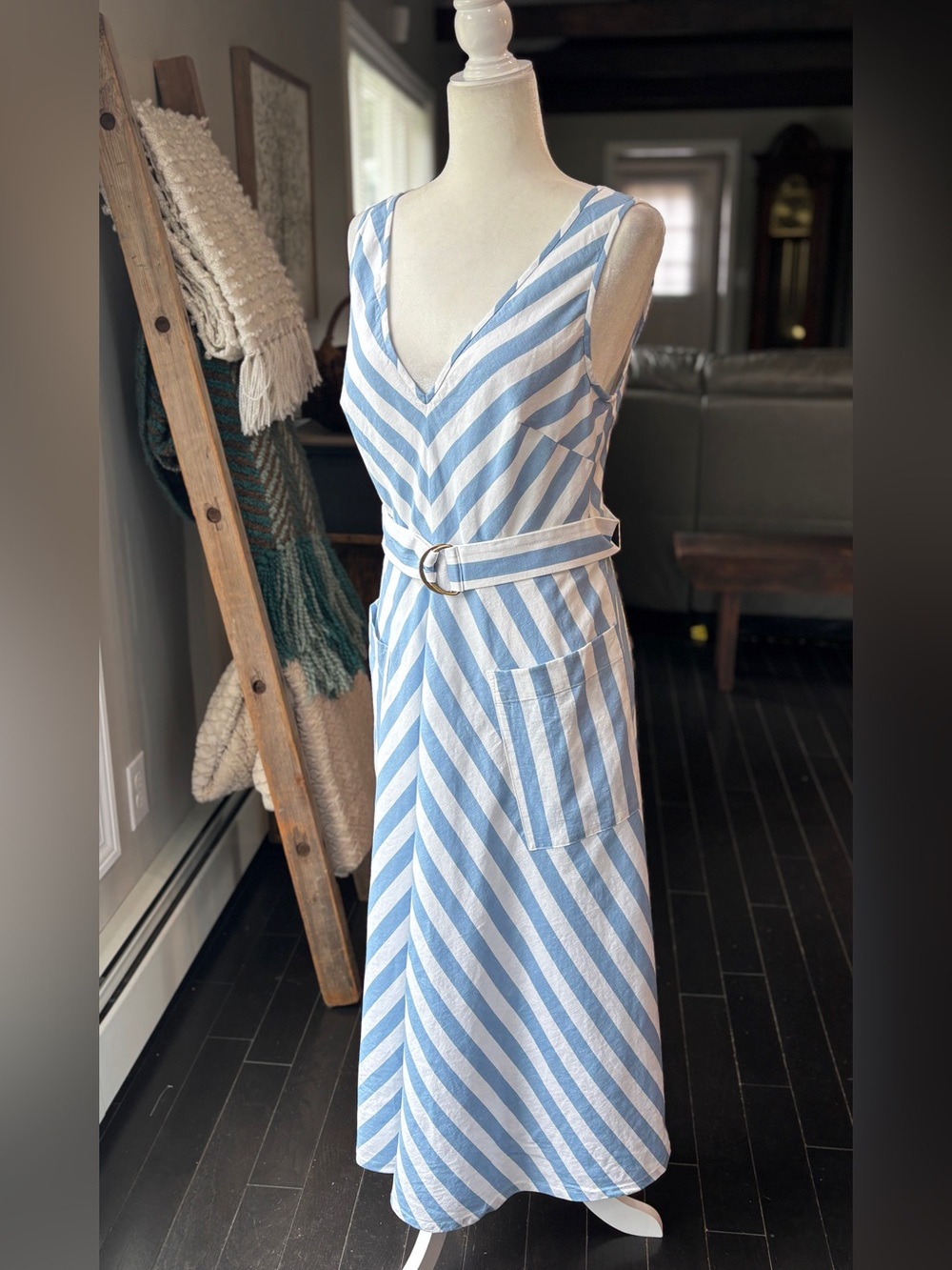 Kate Spade New York - Deck Stripe Midi Dress - Picture 9 of 17